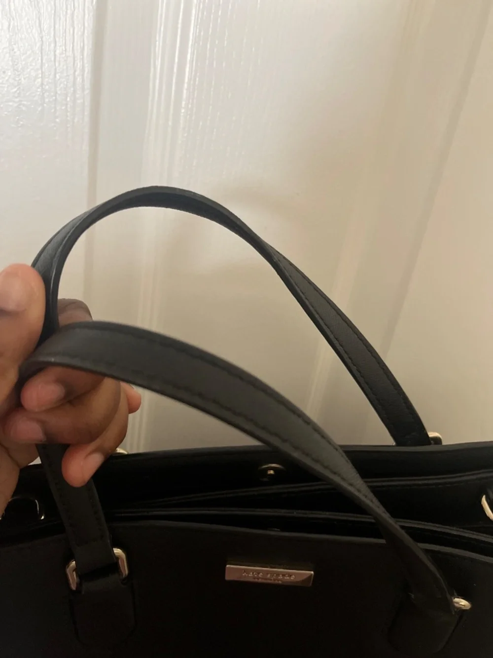 Black Kate Spade Laurel Way Leighann Crossbody Tote bag